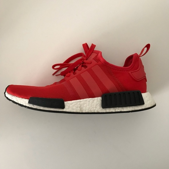 adidas nmd r1 clear red